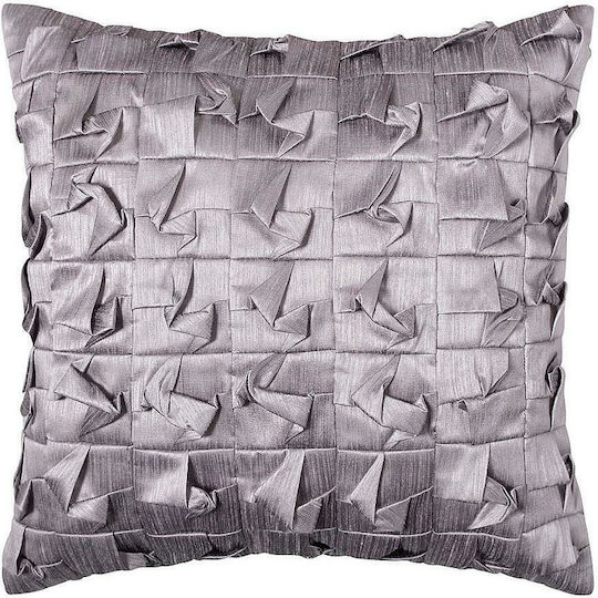 Silk Fashion Διακοσμητική Μαξιλαροθήκη 3918 Λιλά 45x45εκ.