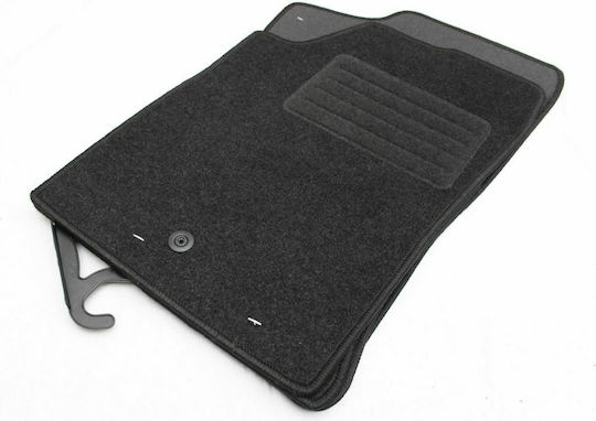Petex Set of Front and Rear Mats 4pcs for Peugeot 306 1993-2001 Black