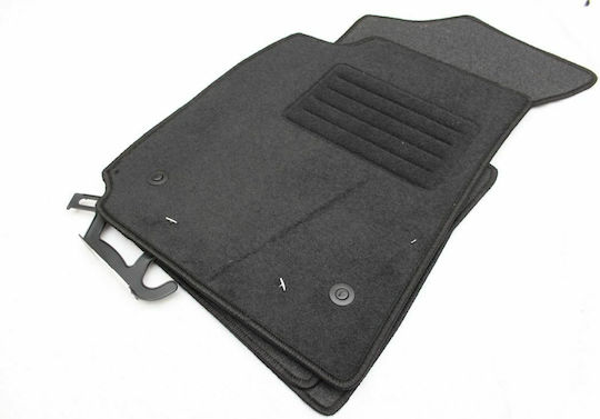 Petex Set of Front and Rear Mats 4pcs for Audi A4 1995-1999 Black