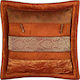 Silk Fashion Dekorativer Kissenbezug Träne Orange 45x45cm