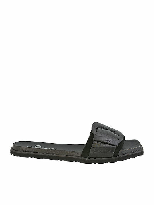 Sandale Casual Damă din Piele Negru