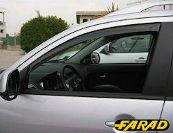 Farad Set of Windbreakers Front Car for Toyota Verso-S 2pcs