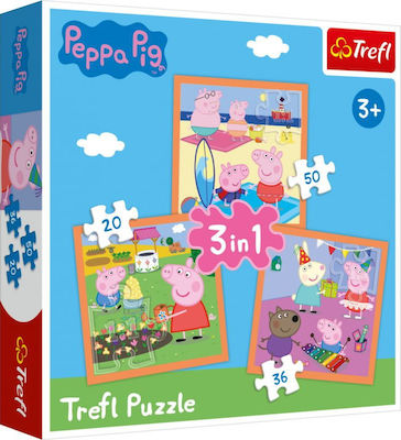 Kids Puzzle Peppa Pig for 3++ Years 106pcs Trefl