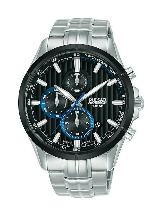 Pulsar solar chronograph watch store