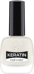 Golden Rose Keratin Glossy Βερνίκι Νυχιών Λευκό...