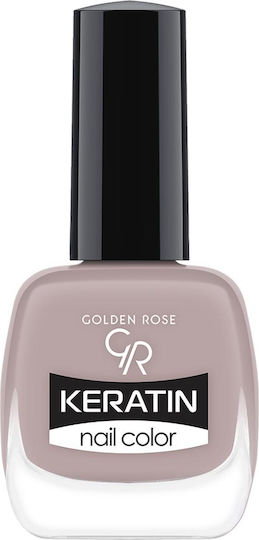 Golden Rose Keratin Glossy Brown Nail Polish 16 10.5ml