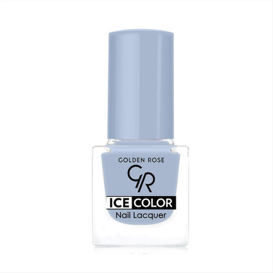 Golden Rose Ice Colour Glossy Long Lasting Light Blue Nail Polish 147 6ml