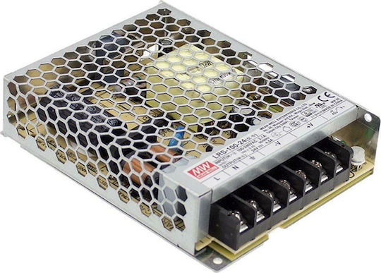 Mean Well Τροφοδοτικό Συστημάτων CCTV 24V 4.5A 108W 2τμχ LRS-100-24