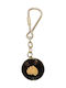 Karate Metallic Black Keychain