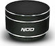 NOD Soundcheck Bluetooth-Lautsprecher 5W mit Radio und Batterielaufzeit bis zu 4 Stunden Schwarz