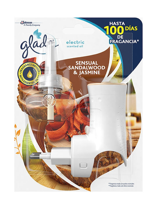 Glade Σετ Ανταλλακτικών για Συσκευές Πρίζας με Άρωμα Sandalwood & Jasmine 20ml