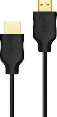 Philips HDMI 2.0 Kabel HDMI-Stecker - HDMI-Stecker 1.5m Schwarz