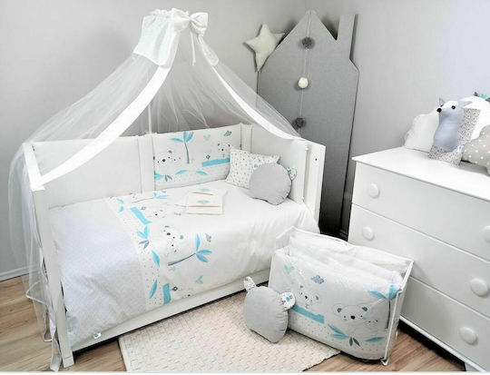 Baby Star Σет За Количка Coala Светлосин 10бр Baby Star Σет За Количка Coala Светлосин 10бр