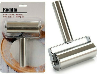 BigBuy Metal Kitchen Rolling Pin 26.5cm 1pcs