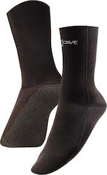 Unigreen Open Cell CR50 - M Socks Diving Καλτσάκια Μαύρο 3mm
