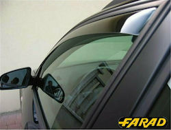 Farad Set of Windbreakers Front Car for Mercedes-Benz C Class 2pcs