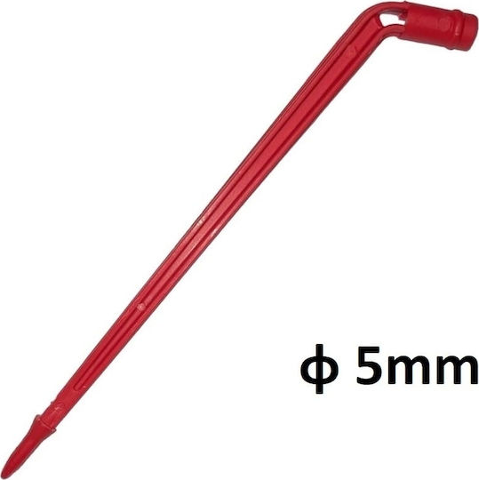 Palaplast 3113/0005 Залози Хидропоника 30° 5 мм червено