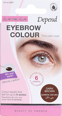 Depend Cosmetics Eyebrow Colour Augenbrauenpflege-Set Dark Brown