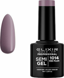 Elixir Semi Gel Red Plum 1014 8ml