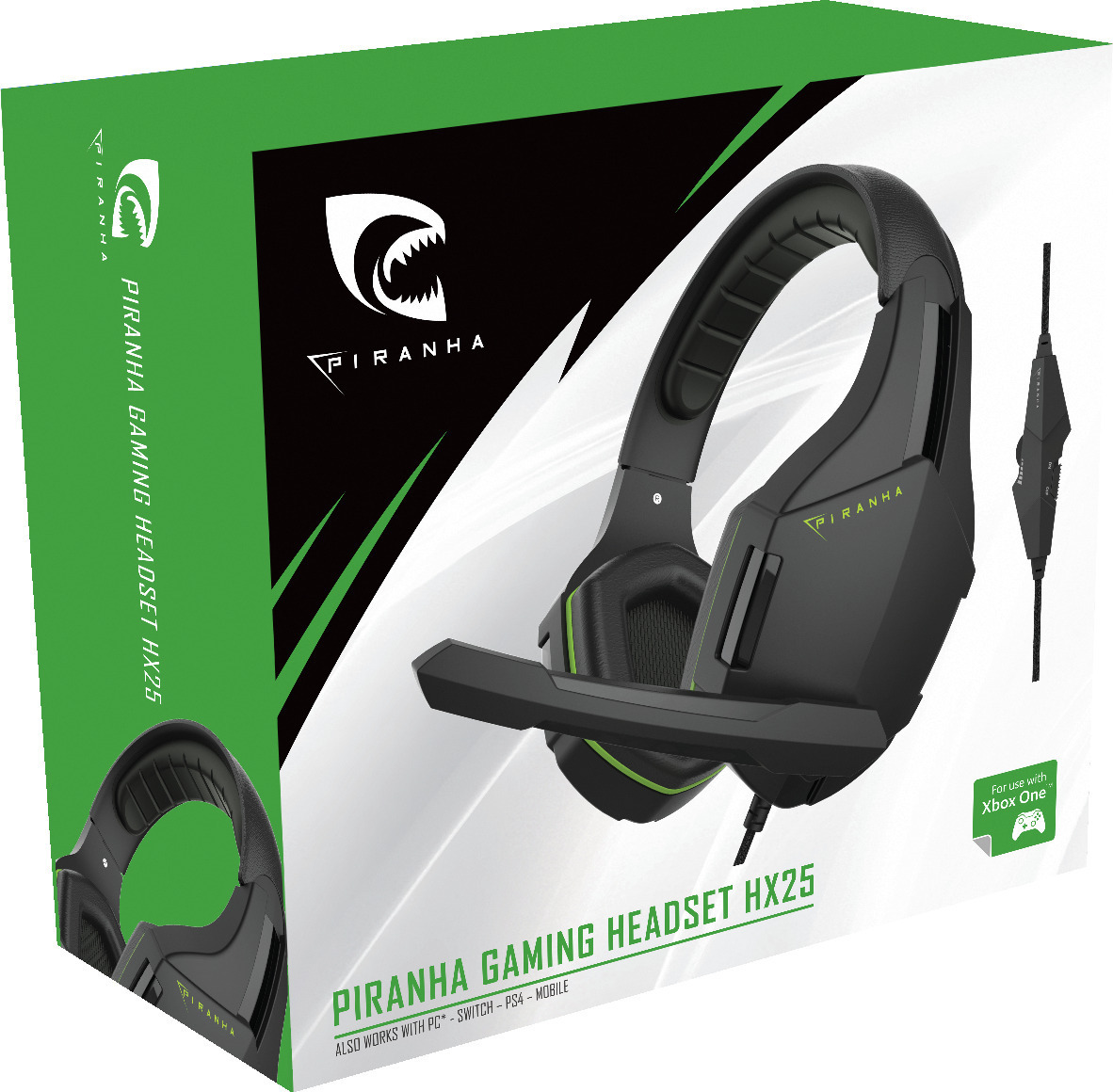 Piranha HX25 Over Ear Gaming Headset με σύνδεση 3.5mm Skroutz.gr