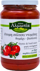 Almopia Thyme & Basil Tomato Sauce with Basil 360gr