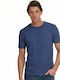 Biston Men's Short Sleeve T-shirt Indigo