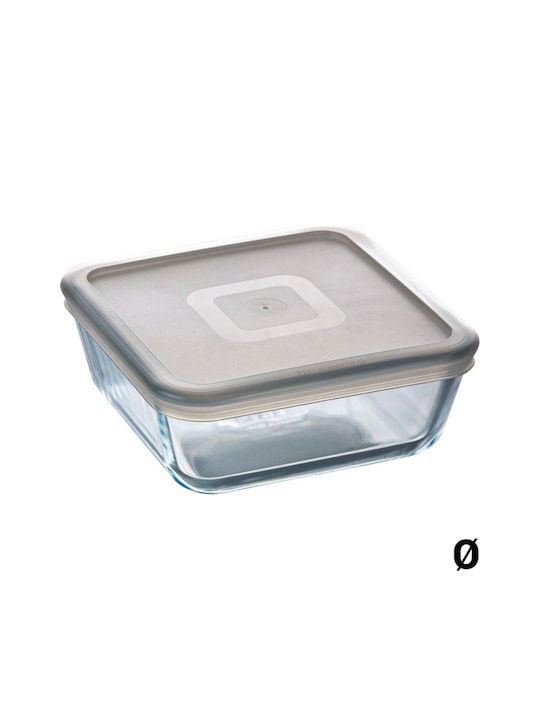 Pyrex C & F Cutie de prânz Sticlă Alb Potrivit pentru cuptor cu microunde 1buc