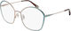 Chloe Femei Metalic Rame Ochelari Fluture CH0017O 002
