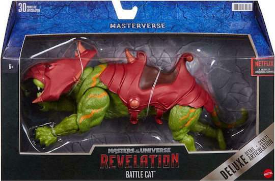 Action Figure Revelation Masterverse Battle Cat Deluxe Masters of the Universe for 6+ years old Years 35cm.
