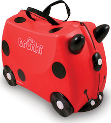 Детски Кабинен Куфар Trunki Ride-On Case Harley Ladybug