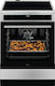 AEG CIB6645ABM Κουζίνα 73lt με Επαγωγικές Εστίες Π59.6εκ. Inox