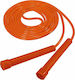 MegaFitness Wire / PVC Adjustable Jump Rope Orange 3m