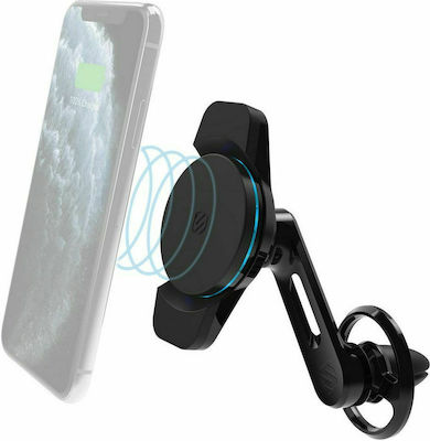 Scosche Mobile Phone Holder Car MagicMount Charge3 with Magnet Black