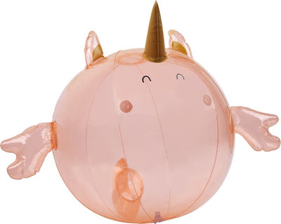 Sunnylife Seahorse Unicorn Balon de Plajă Gonflabil în culoarea Roz 60 cm
