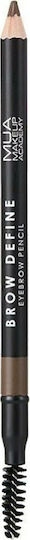 MUA Brow Define Pencil for Eyebrows Mid Brown