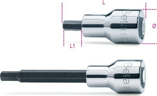 Beta Καρυδάκι 1/2'' Allen 920PE 5mm L
