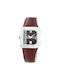 Laura Biagiotti Watch with Brown Leather Strap