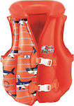 Bestway Kinder-Schwimmweste Aufblasbar Orange