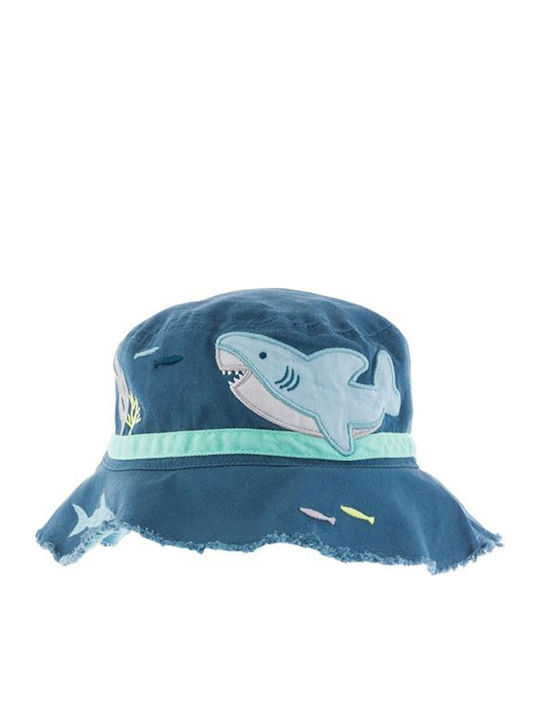 Stephen Joseph Kids' Hat Bucket Fabric Καρχαρίας Blue