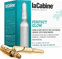 LaCabine Perfect Glow Serum Gesicht für Glanz & Aufhellung 10x2ml