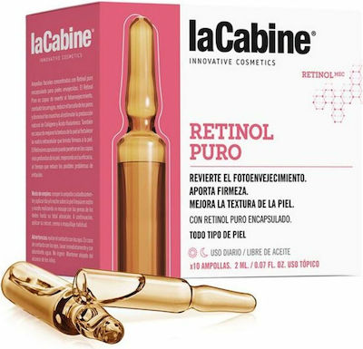 LaCabine Puro Anti-Aging Serum Gesicht mit Retinol 10x2ml