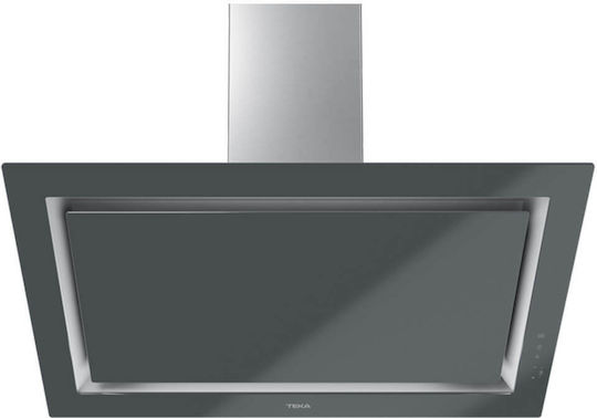 Teka DLV 98660 TOS Απορροφητήρας Καμινάδα Ανακύκλωσης 90cm Stone Grey