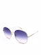 Longchamp Women's Sunglasses with Silver Metal Frame LO118S 729