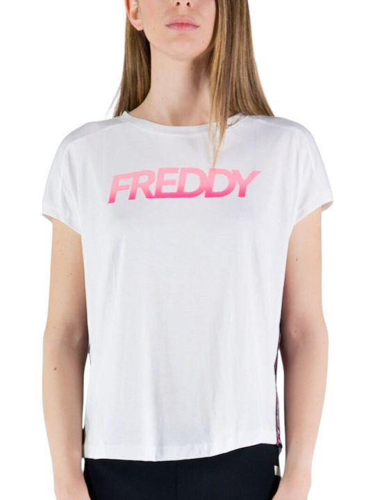 Freddy S1WFTT3 Γυναικείο T-shirt Λευκό