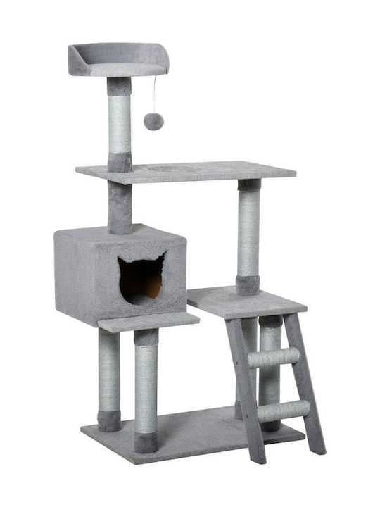 Pawhut Kratzbaum Katzenbume Gray 60.5x40x124cm D30-323 | Skroutz Germany