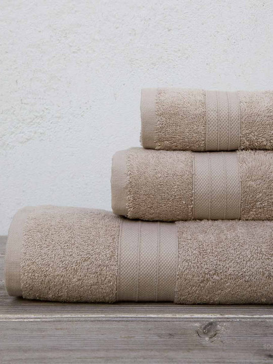 Kocoon Hand Towel Moss 26847 30x50cm. Beige Wei...