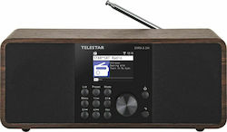 TELESTAR DIRA S 24i Настолен Радиоприемник с Мрежово Захранване Кафяв TELESTAR DIRA S 24i Настолен Радиоприемник с Мрежово Захранване Кафяв