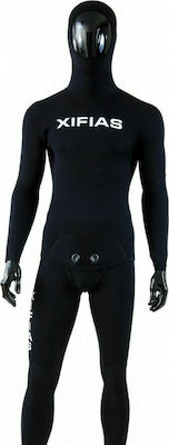 Xifias Sub Open Cell Wetsuit Internal Shaved with Chest Pad for Speargun 5mm