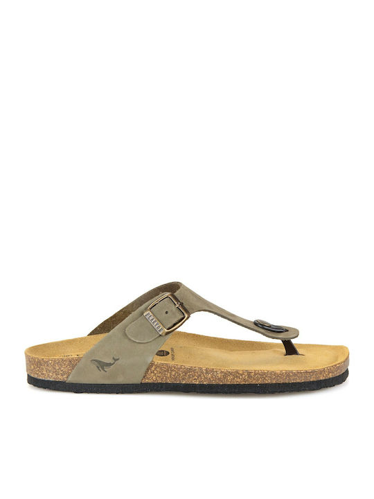 Plakton Bolero Leder Flache Sandalen für Damen ...