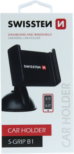 Swissten S-GRIP B1 Auto Handyhalterung mit verstellbaren Haken Schwarz
